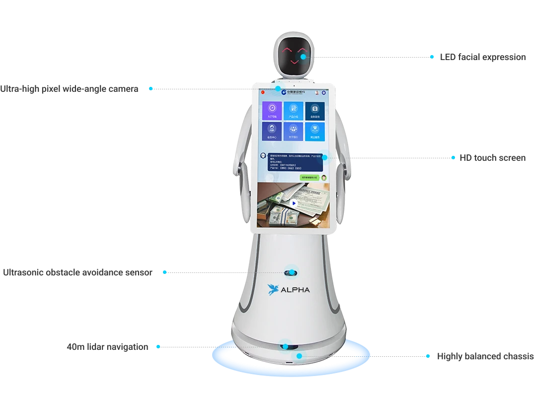 Robot de service Amy IA