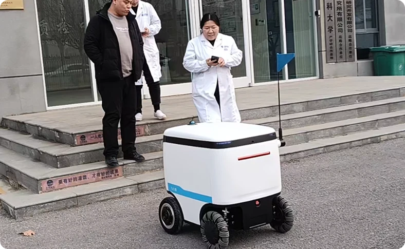Avanc&eacute;e logistique intelligente : Hebei Wanbang Fulin Pharmaceutical D propose Speedybot pour une livraison sans faille &agrave; l&rsquo;int&eacute;rieur et &agrave; l&rsquo;ext&eacute;rieur