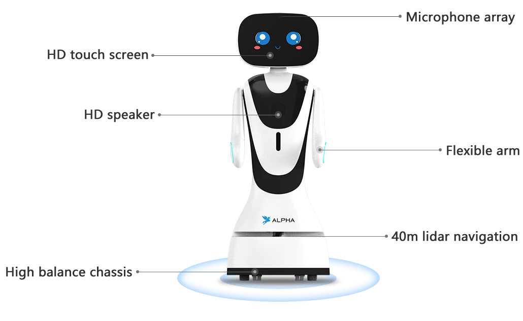 Robot de service Timo AI