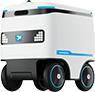 Robot de livraison intérieur et extérieur Speedybot